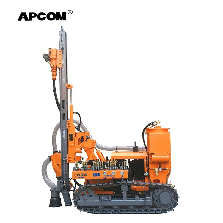 Diesel Blasting mine drilling rig rotary APCOM 380V Blasted Mining Drilling Rig Mine ZEGA kaishan bolter drill rig