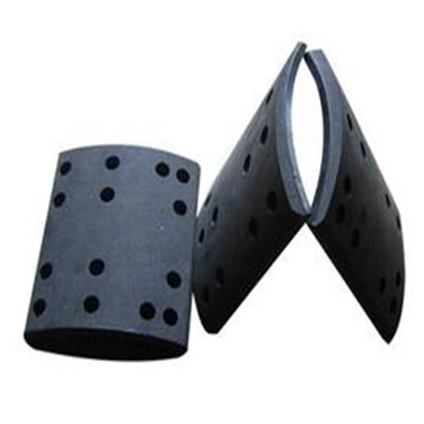 Non asbestos woven brake lining roll with resin