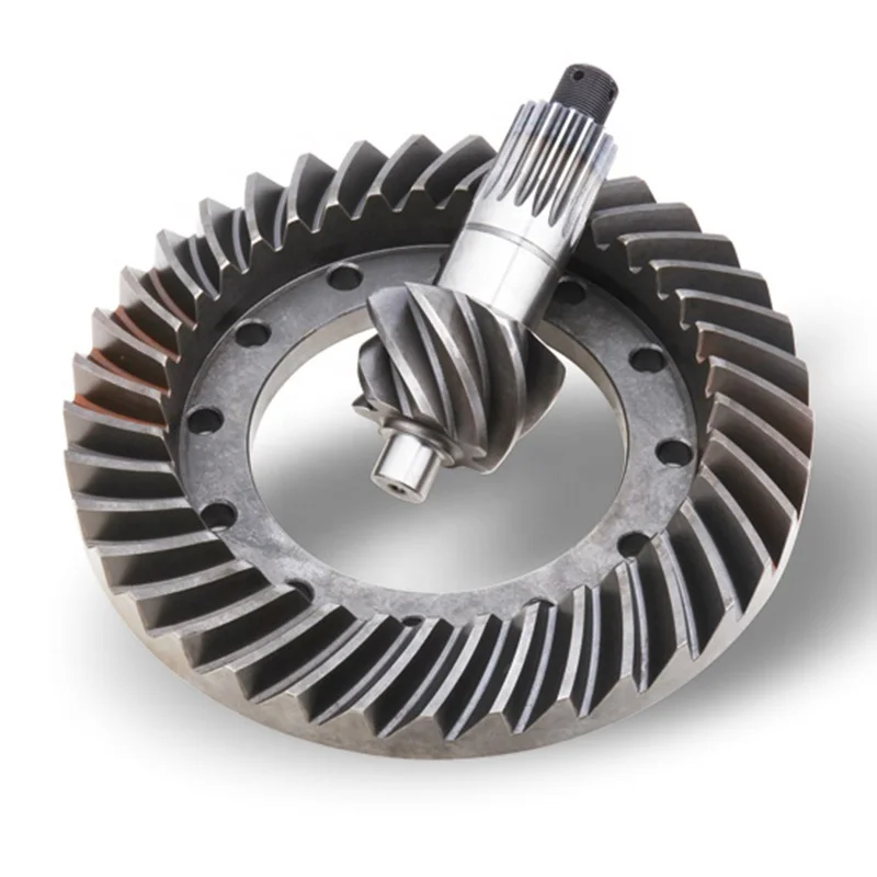 China precision Rotavator Excavator Part Crown Wheel Large Bevel Gear