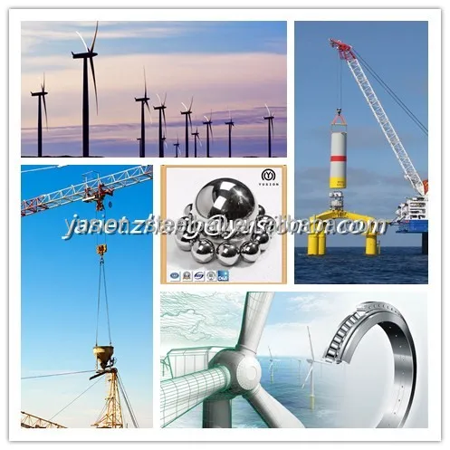 
DIN 5401 chrome steel ball 55mm for yaw pitch bearing 