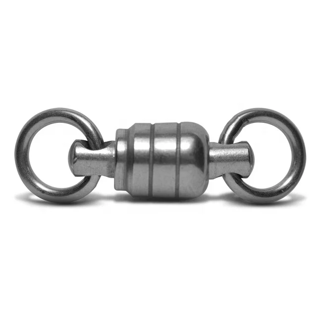 Stainless steel Heavy Duty ball bearing fishing swivel