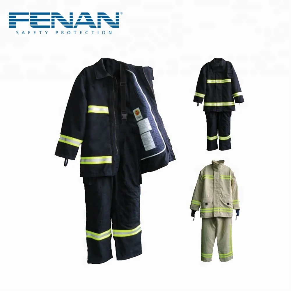 EN469 Certified Safety Fire Retardant Suit Used For Firefighting,Firefighter Suit