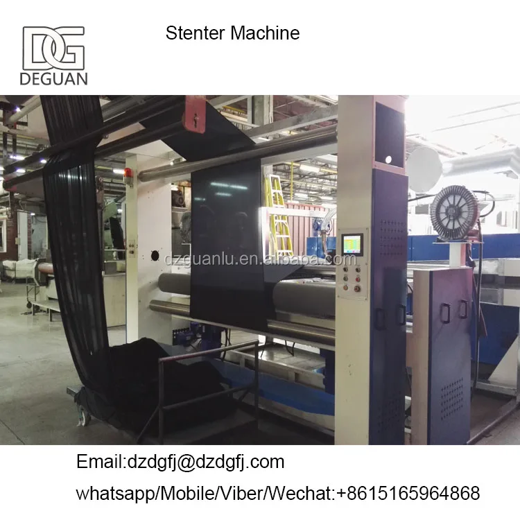 Горячий Воздух Stenter нагревается природного газа и тепловой нефти