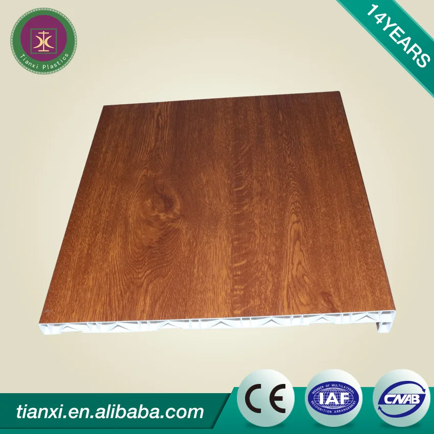 Quality guarantee anti-crack customized designs pvc window sill board
