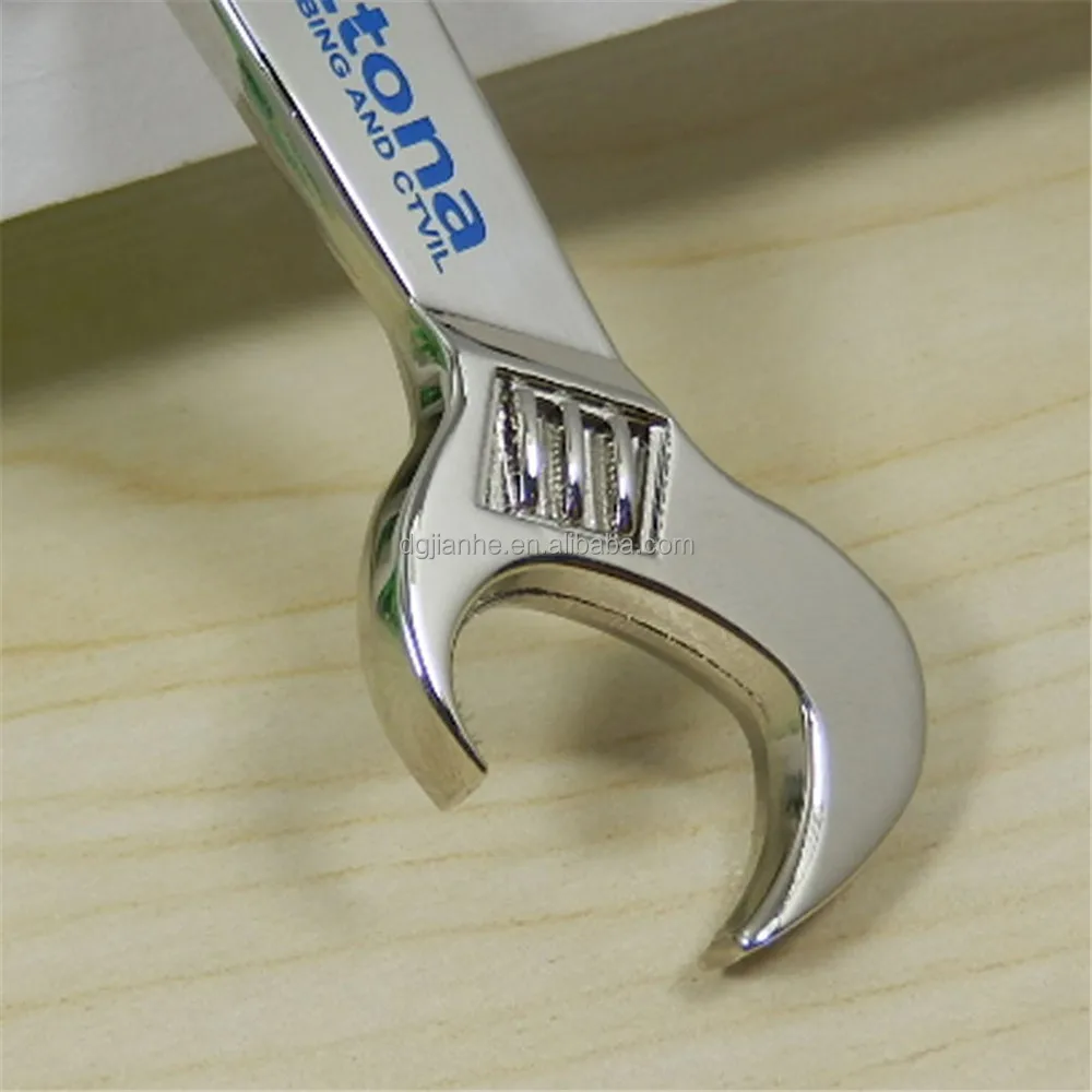 Прочный брелок для открывания бутылок пива в форме ключа с логотипом на заказ