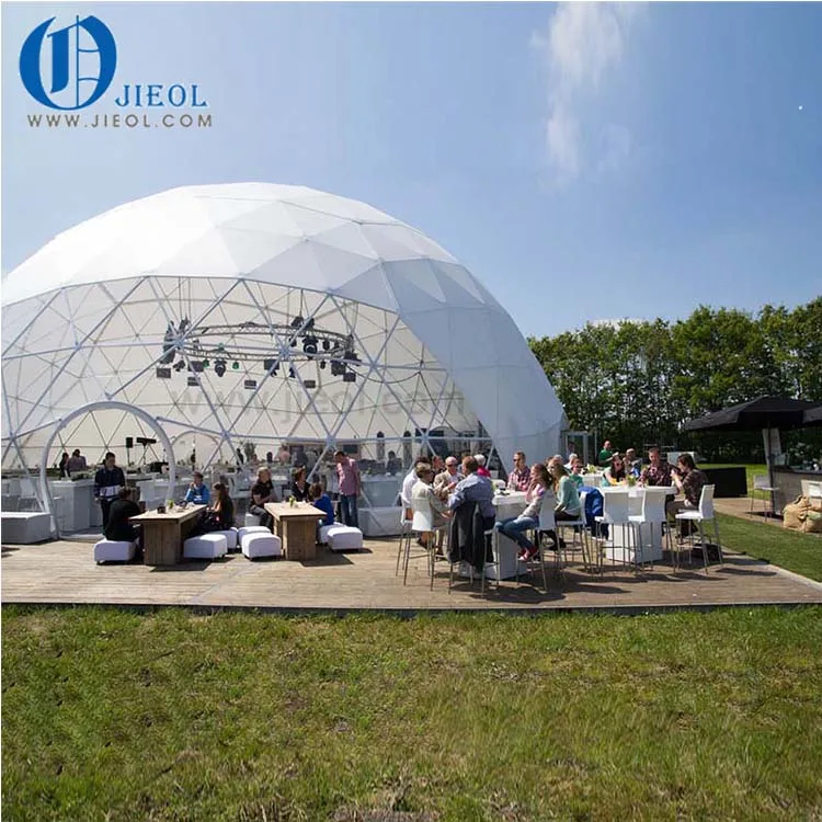 PVC Geodesic Dome Tents Outdoor House Glamping For Wedding Concert Camping