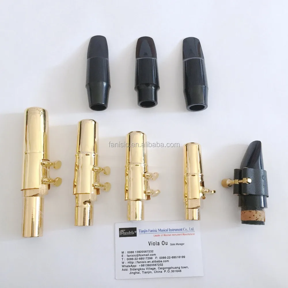 Аксессуары для инструментов woodwind, баритон, саксофон, металлический мундштук