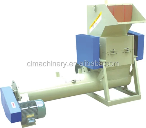 Пластиковые дробления и стиральная машина