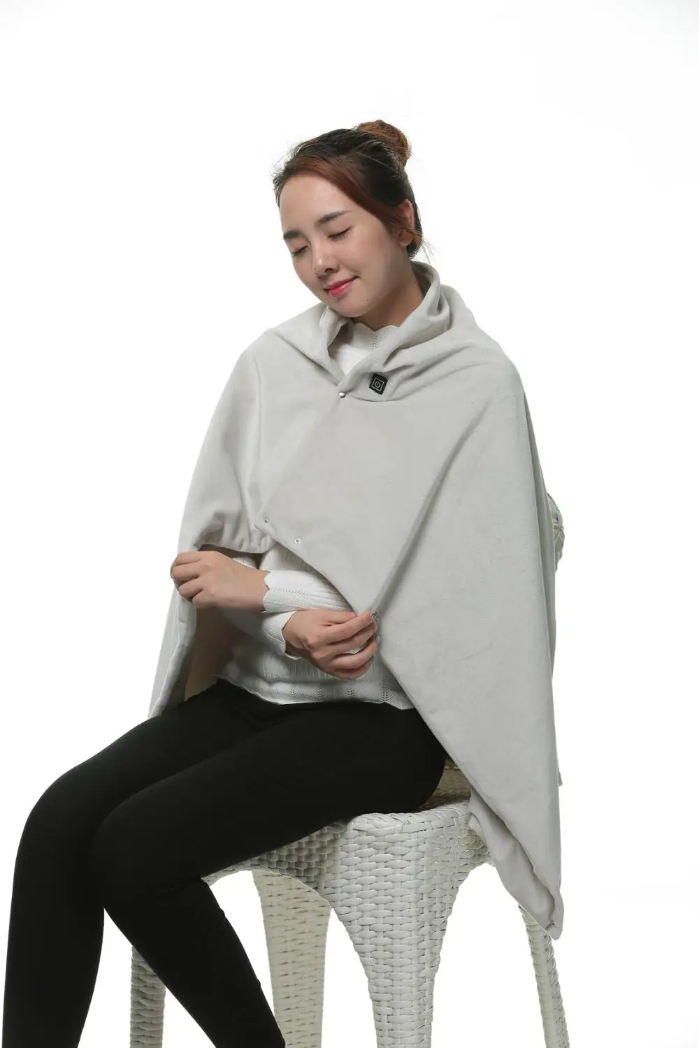 
New style and fashionable 5V electric heating fleece blanket for winter 