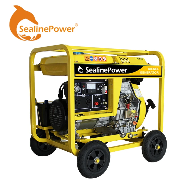 3KW 3KVA open type diesel generator 178F diesel engine recoil start/electric start