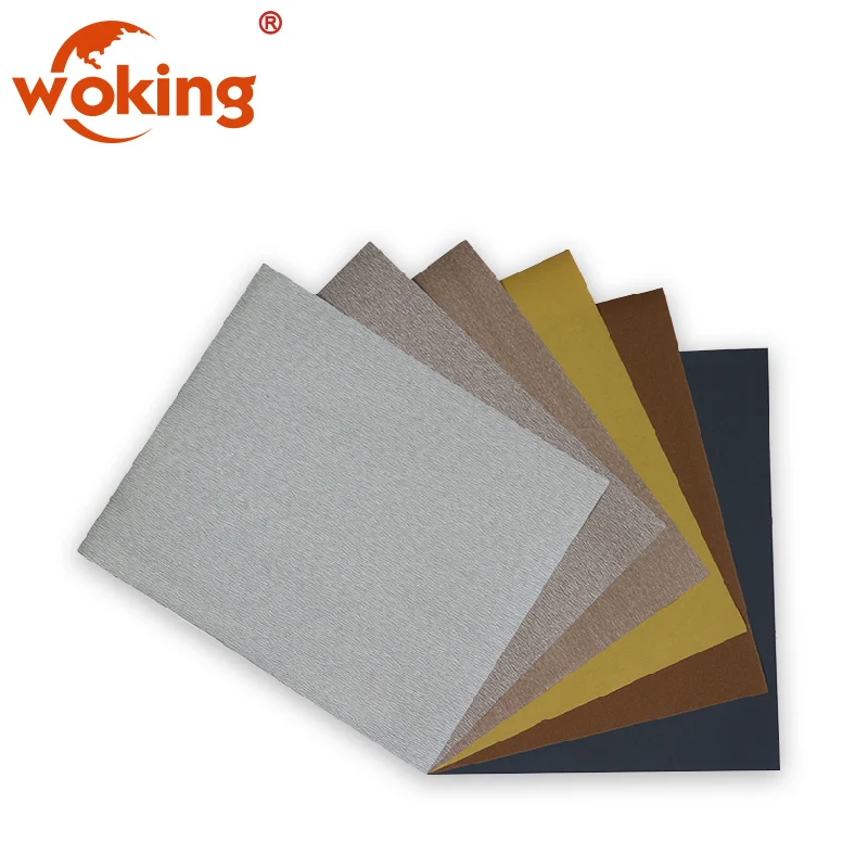 Dry Abrasive Sanding Paper Sheet for Wood Sanding