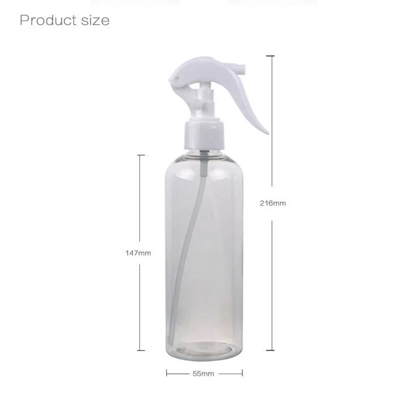 Plastic Sprayer Bottle 300ML Cosmo Round Plastic Bottle For Garden
