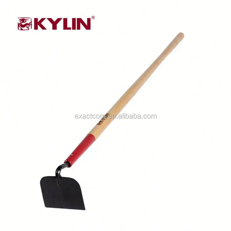 forged  hoe with long handle