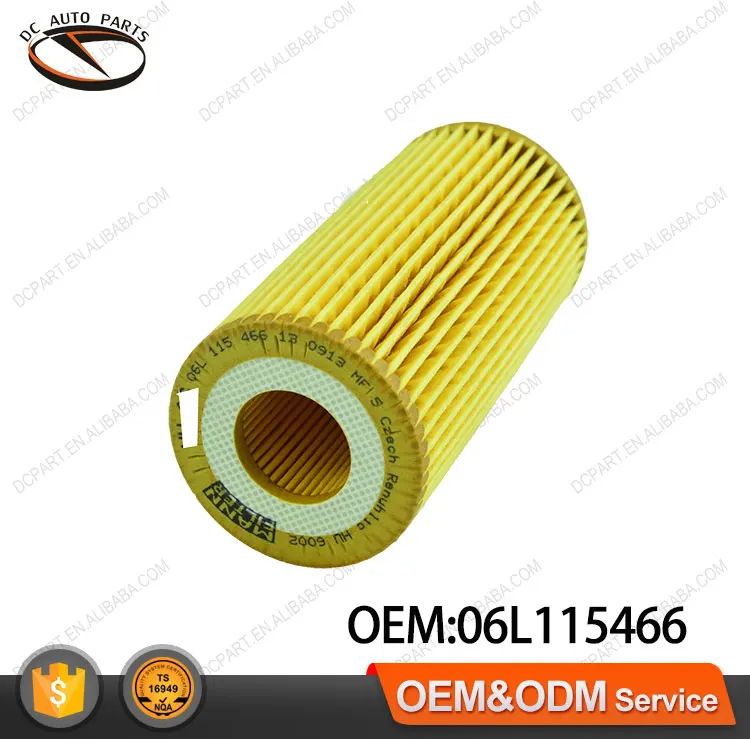 Авто Масляный фильтр 06L115466 06L115562 для VW