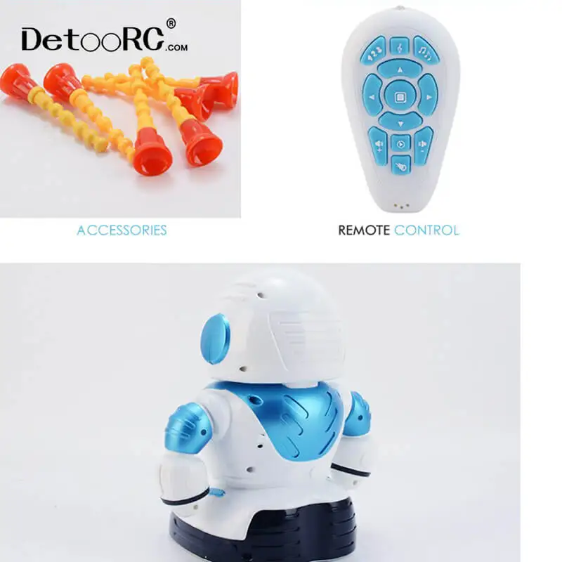 Detoo Kit Diy Education Robot Toy Mini Remote Control Intelligent RC Robert
