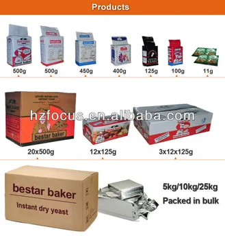 Baker Yeast 500g Instant Dry Yeast For Africa
