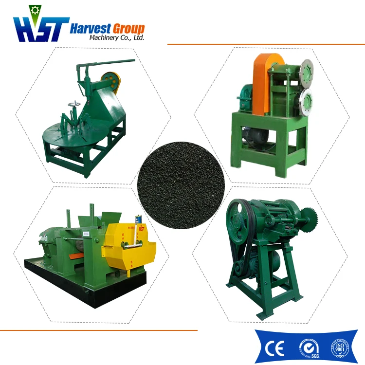Tire Recycling Processing Machine/Rubber Granulating Equipment