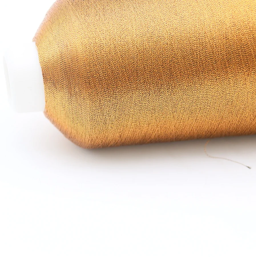 MS-70 Copper Color Bangladesh Embroidery Metallic Yarn