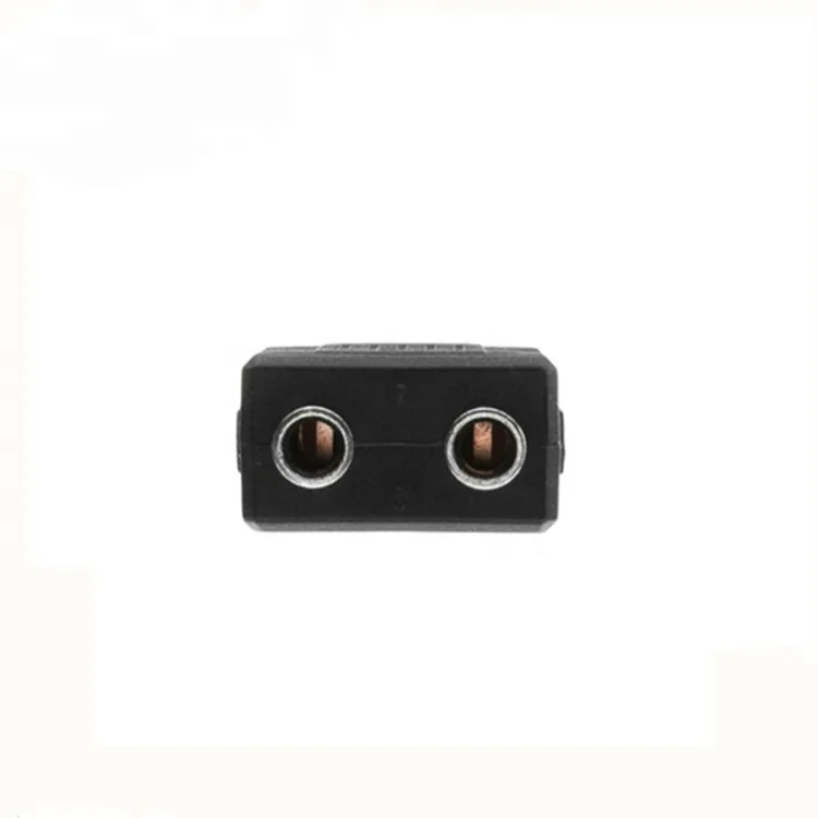 Audio Splitter 3.5mm stereo male to 2xfemale connector