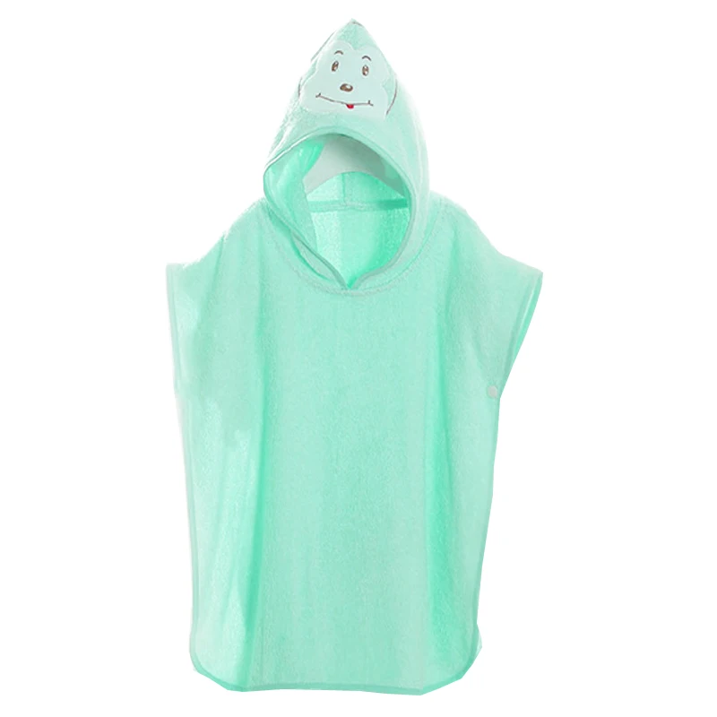 Chinese factory Bamboo children cape bathrobe With cap
