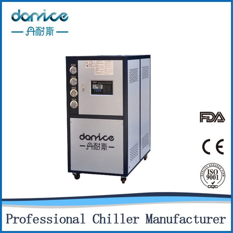 High efficiency CE Sanyo compressor 19KW portable water chiller for Injection Molding Machine