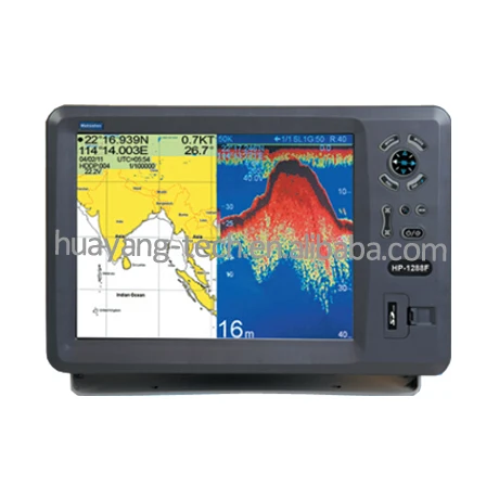 Matsutec marine echo depth sounder with GPS chartplotter