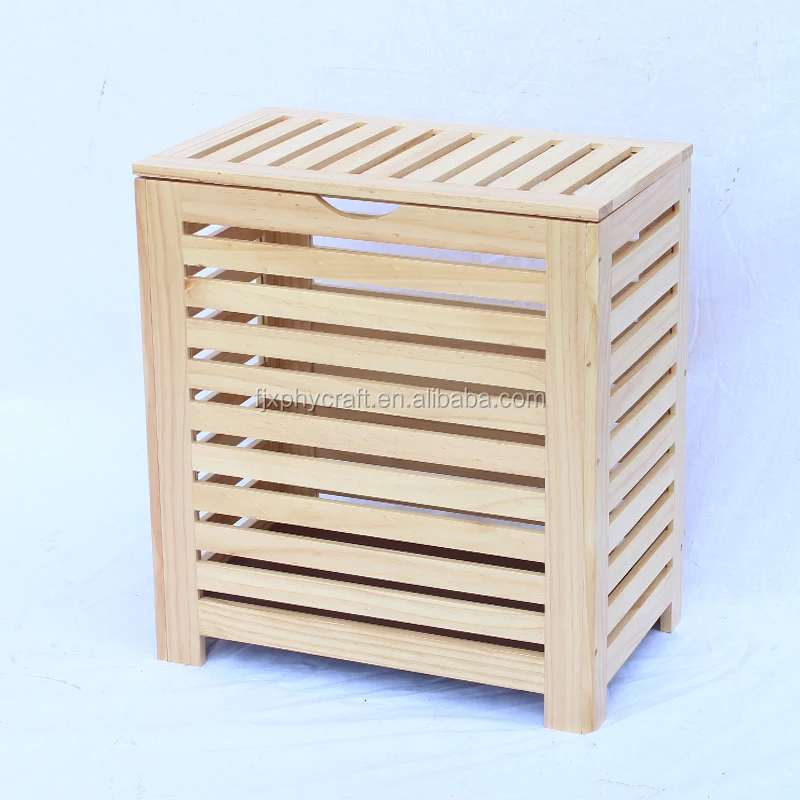 2018 новый стиль, корзина для белья из натурального дерева