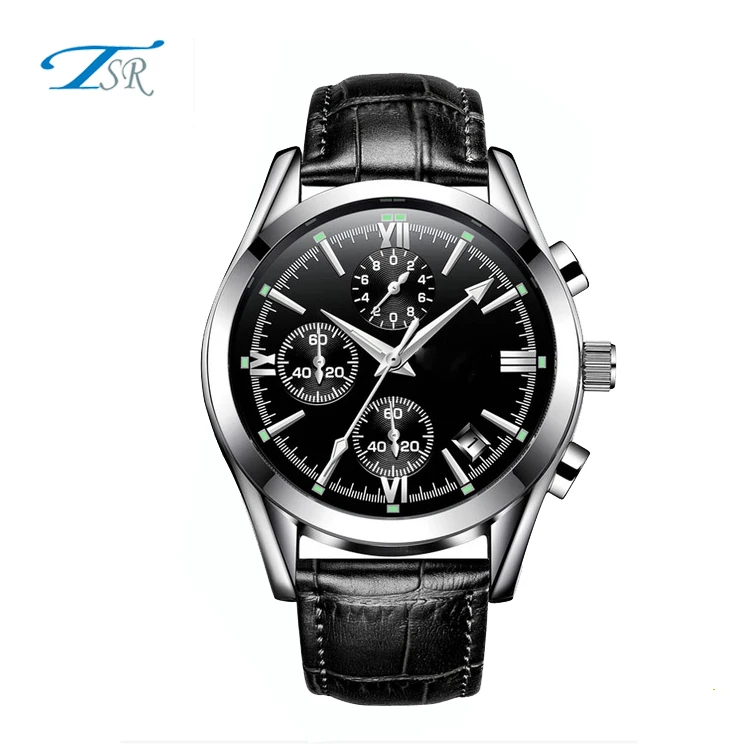 Японский кварцевый custom dial часы оптом для мужчин