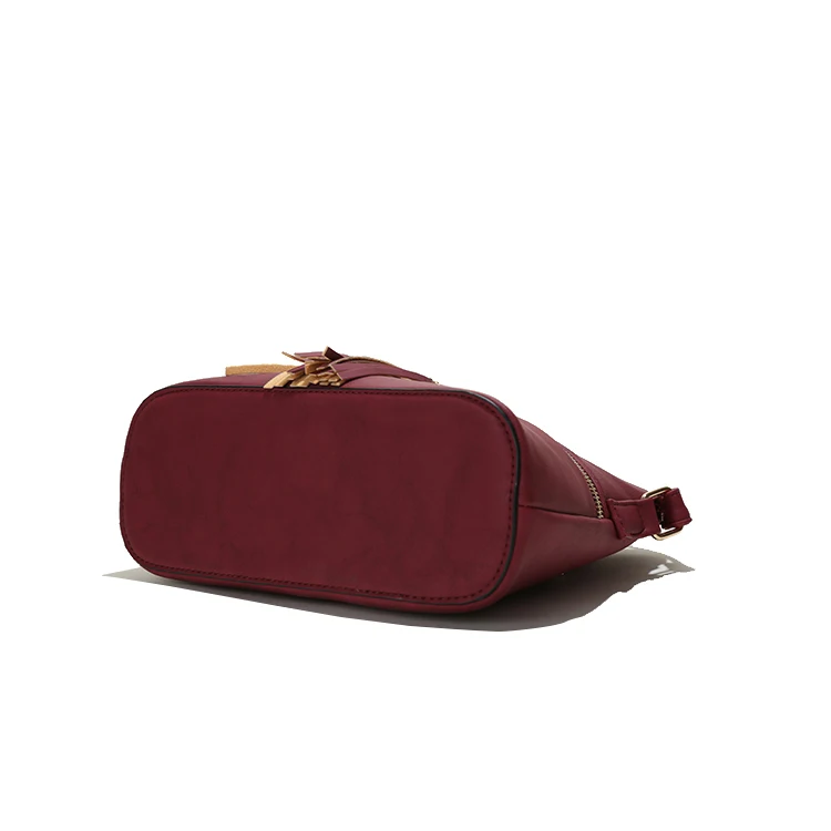 2021 Amazon Best Seller Medium Crossbody Bag with Tassel and Zipper Pocket