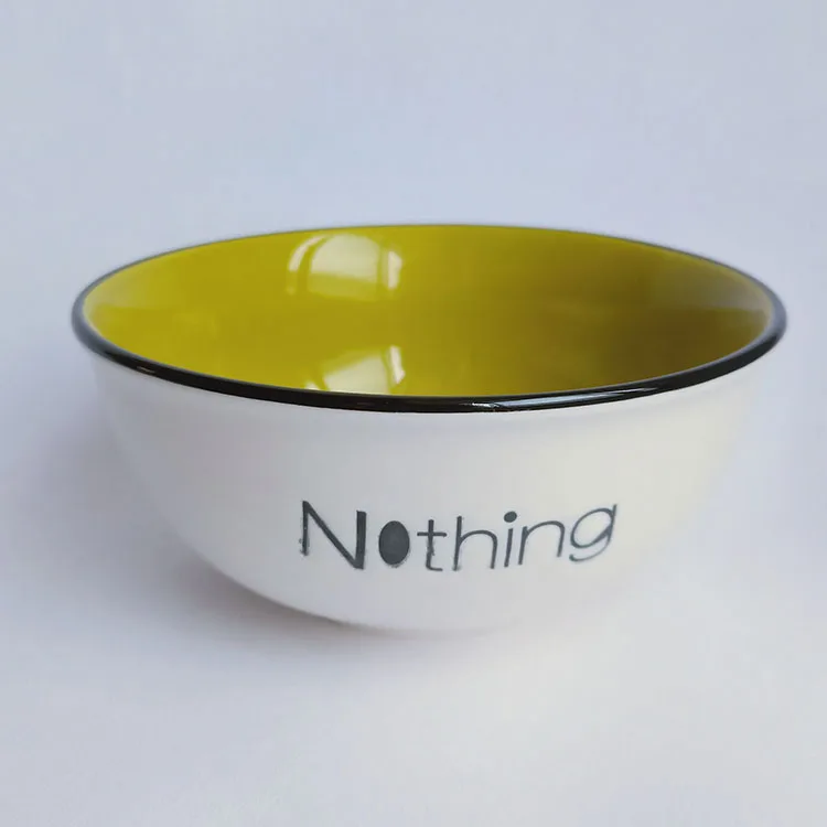 Керамическая миска нового дизайна, миска для супа, миска для смешивания