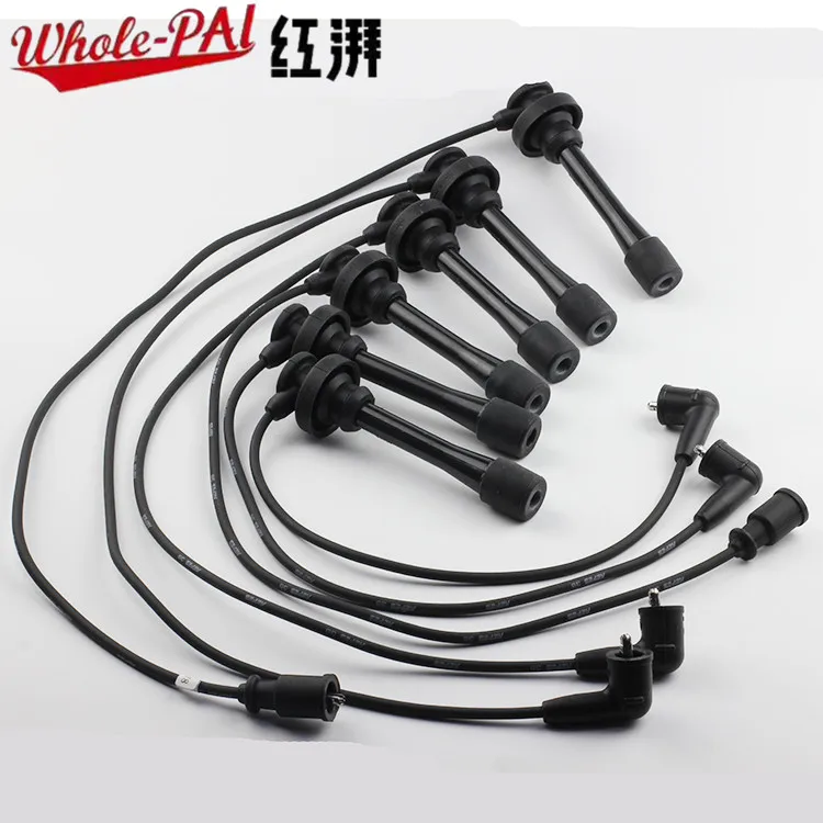 Chinese Car Parts Ignition Wire Set spark plug wire fit for Mitsubishi Pajero V73 Galant 6G72 engine