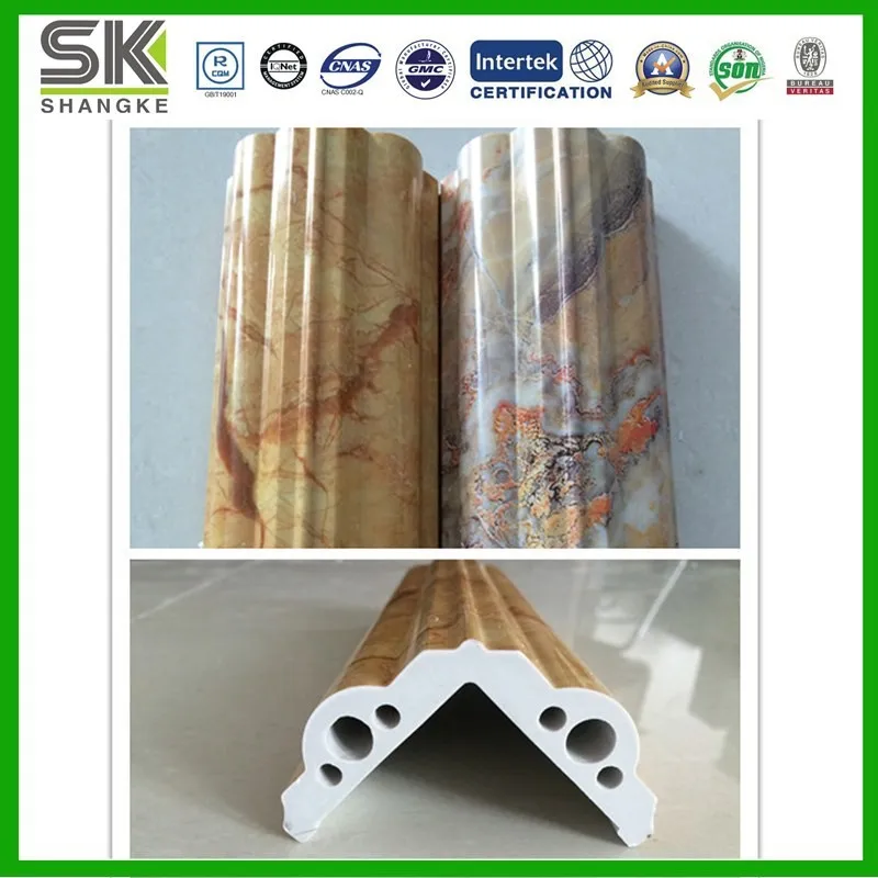 No painting imitation stone artificial marble decorative interior corner moulding