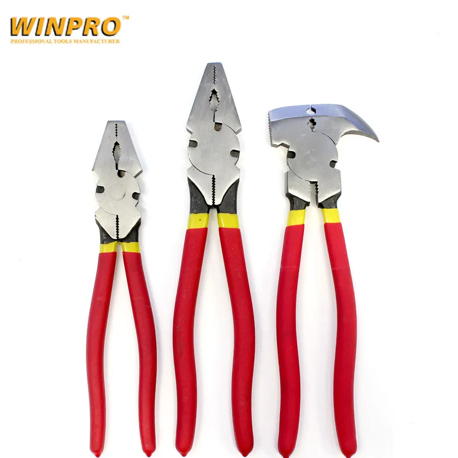 3Pcs Multi purpose Tool for Installing and Maintaining Fence Tools Fencing Wire Tool Set