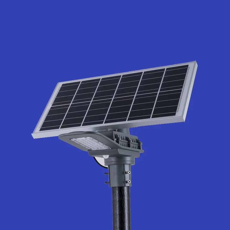Intelligent Light controller  all in one  Sperate aluminum waterproof Ip65 20w led solar street light
