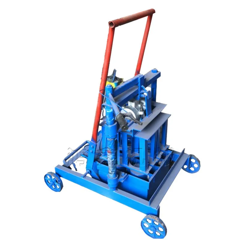 Небольшая Ручная машина для изготовления бетонных блоков/машина цементных