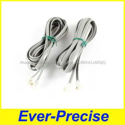 Экспорт RJ11 телефонной линии кабеля для наушников используется