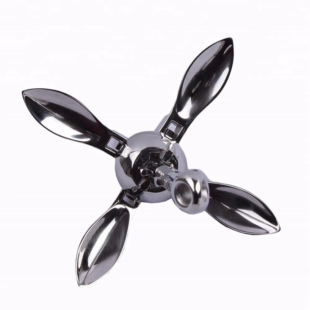 Xiamen FOYO hotselling 316 stainless steel marine kayak accessories folding boat anchor with high quality