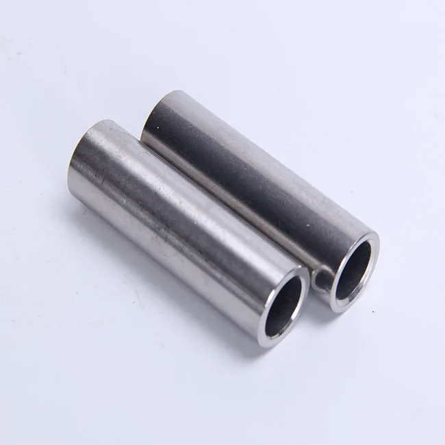 High-quality Customized Lathing Parts Cylinder Shaped Precision Stainless Steel Roller Pin Tube Spacer Bushing