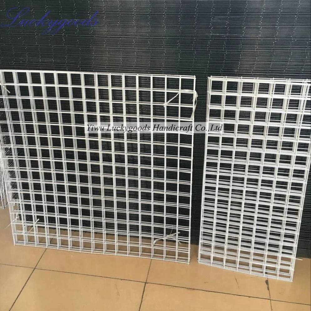 LDJ446 wholesale 1x1m popular selling metal grid sheet for artificial flower wall