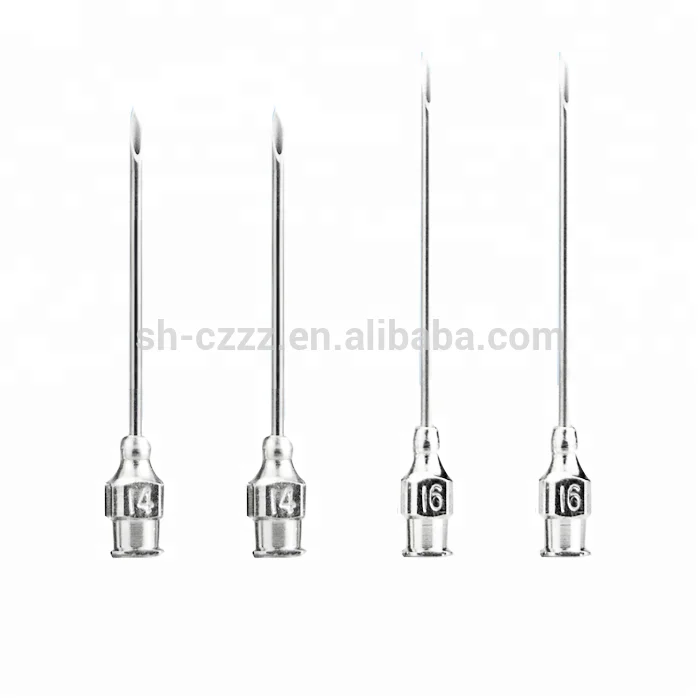 Ветеринарная инъекционная игла разных размеров, нержавеющая игла