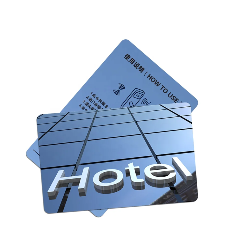 Custom 125khz ID 13.56Mhz IC NFC UHF PVC RFID Card For Hotel Member VIP Parking Business School Access Control System Management