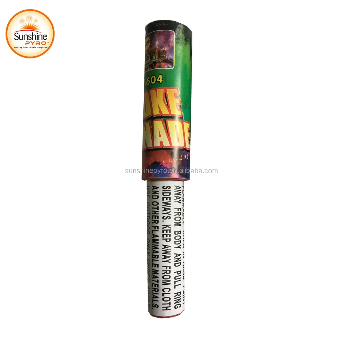 Sunshine Color smoke tube fountain smoke grenade toy fireworks daytime fireworks