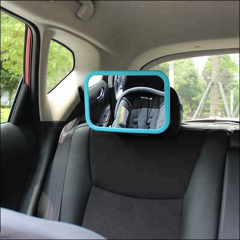 Large Adjustable Car Baby Seat Mirror Safety Rearview Interior Mirror