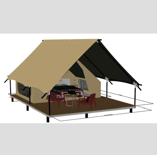 
luxury glamping tent safari tent 
