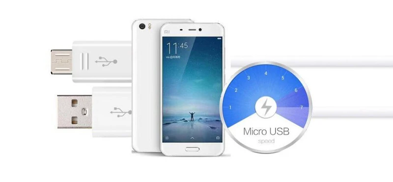 Top Quality  Original 2A usb Data cable Charging micro usb cable white Black color cable for android for Samsung