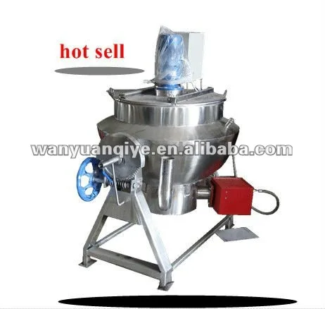 oil jacketed Kettle natural gas heating jacketed pot