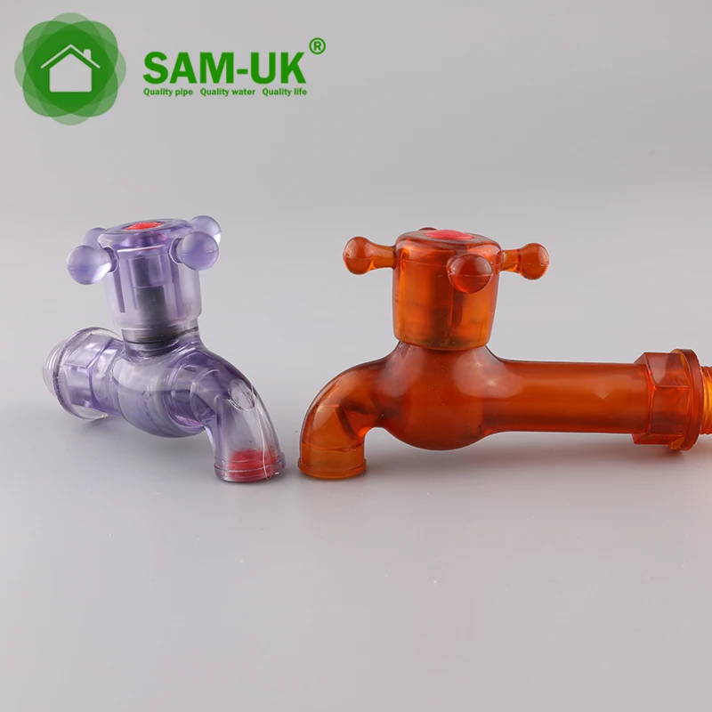 PVC Plastic Bibcock Taps with Cheap Price water taps
