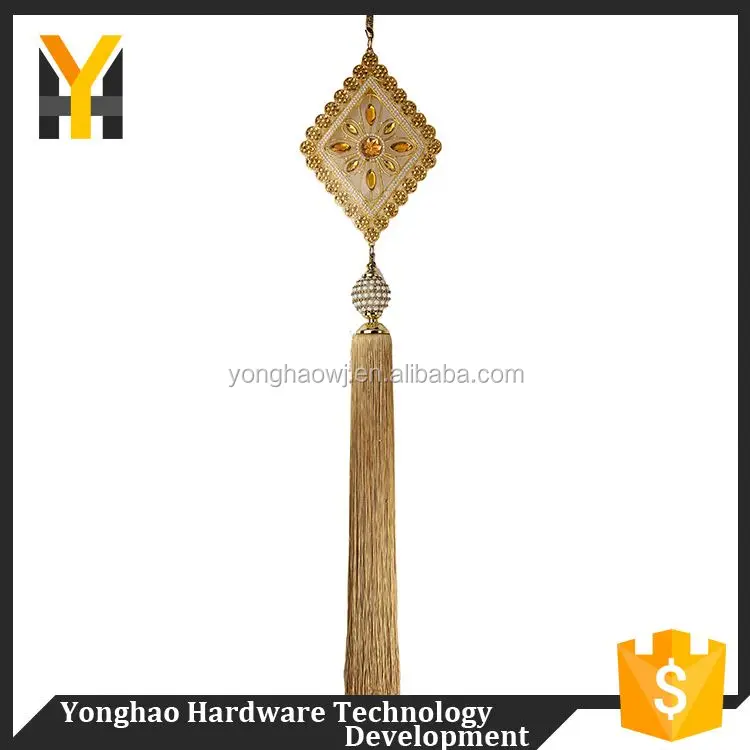 Attractive style contemporary window polyester curtain tassel fringe trimming