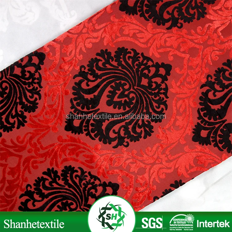 Turkish jacquard velvet cheap price embroidery textile fabric