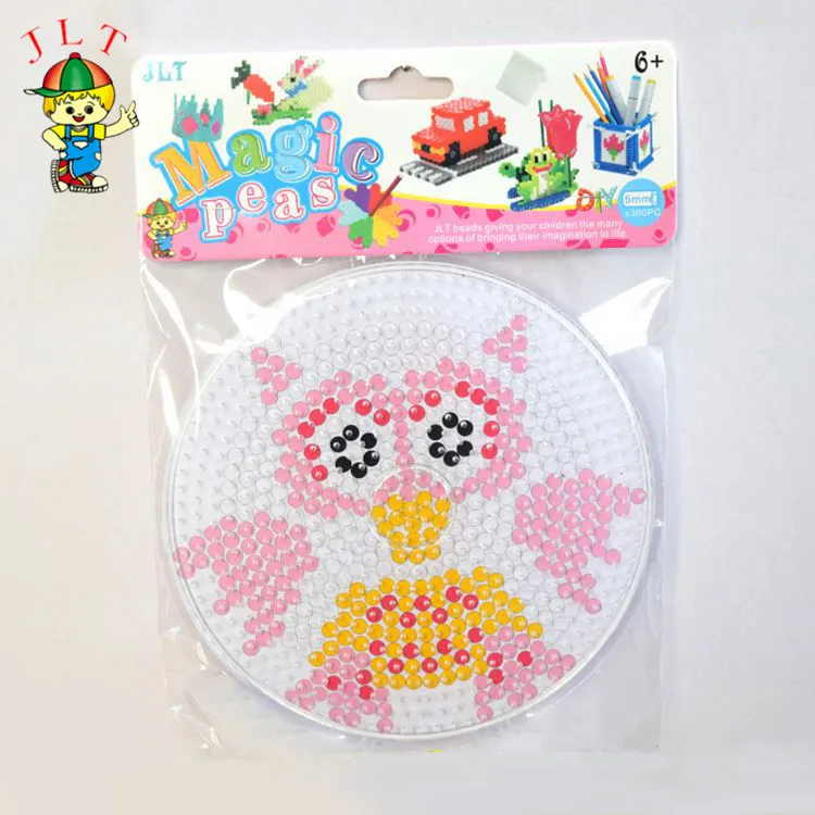 Factory Wholesale Fuse Iron Bead Perler Bead Little Animal Plastic Cat Perler Beads Puzzle Toy For Children